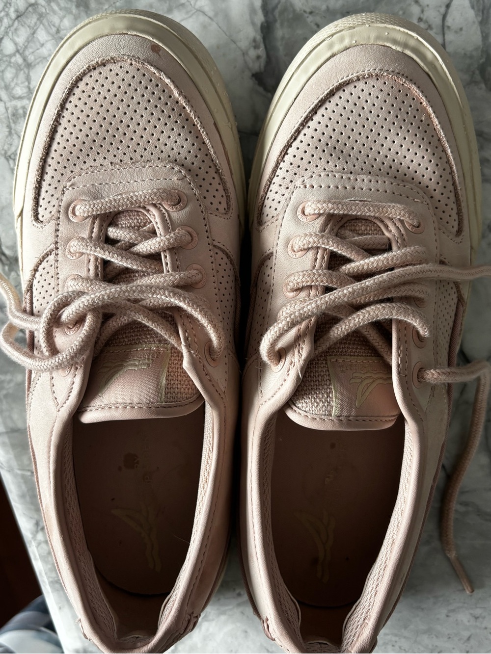 Blush Pink Sperry Sneakers Size 6.5